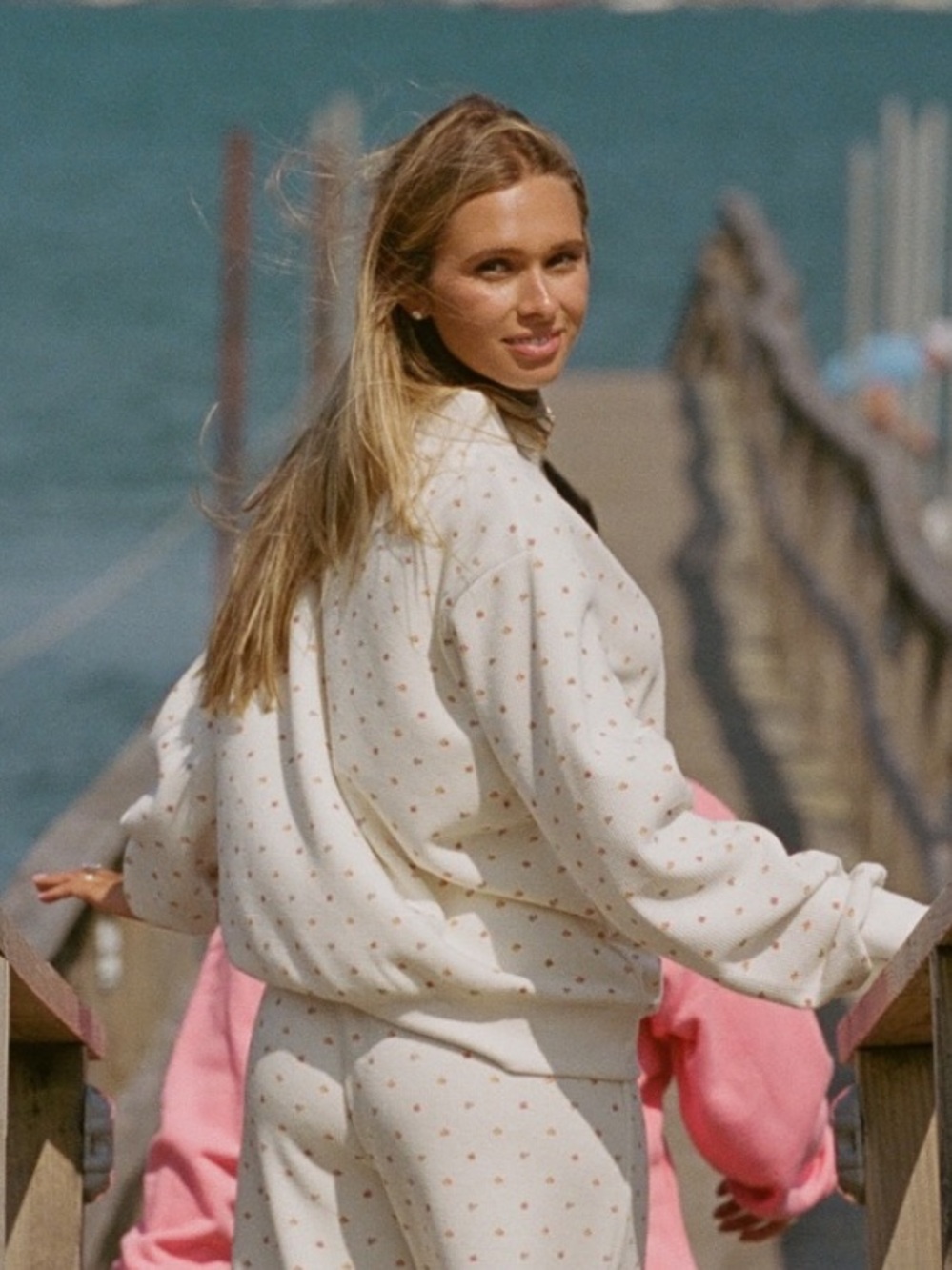 PARKE- Waffel Mockneck Pullover | Maggie & Emma Edit